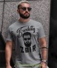 brodaty zbir szara męska koszulka prawdziwy mężczyzna prezent.jpg