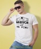 brzuch nie jest od piwa brzuch jest na piwo męska koszulka biala.jpg