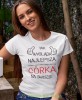 tak wygląda najlepsza córka na świecie biała koszulka damska z nadrukiem dla córki na prezent urodziny.jpg