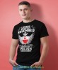 Legends are born with polish blood czarna koszulka urodzinowa