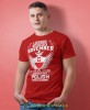 Legends are born with polish blood czerwona koszulka urodzinowa