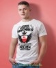 Legends are born with polish blood biała koszulka urodzinowa