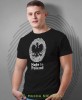 made in Poland, orzeł, odcisk palca, czarna męska koszulka z nadrukiem, koszulka patriotyczna, koszulki z grafiką patriotyczną, dla mężczyzny, dla chłopaka na prezent, koszulka Polska, koszulki Polska.jpg