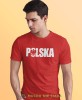 Polska Orzeł Polski, czerwona męska koszulka z nadrukiem, koszulka patriotyczna, koszulki z grafiką patriotyczną, dla mężczyzny, dla chłopaka na prezent, koszulka Polska, koszulki Polska.jpg