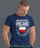 Poland it's where my story begin, granatowa męska koszulka z nadrukiem, koszulka patriotyczna, koszulki z grafiką patriotyczną, dla mężczyzny, dla chłopaka na prezent, koszulka Polska, koszulki Polska.jpg