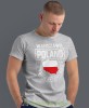 Poland it's where my story begin, szara męska koszulka z nadrukiem, koszulka patriotyczna, koszulki z grafiką patriotyczną, dla mężczyzny, dla chłopaka na prezent, koszulka Polska, koszulki Polska.jpg