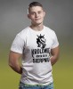 Królowie rodzą się w... męska koszulka urodzinowa biała