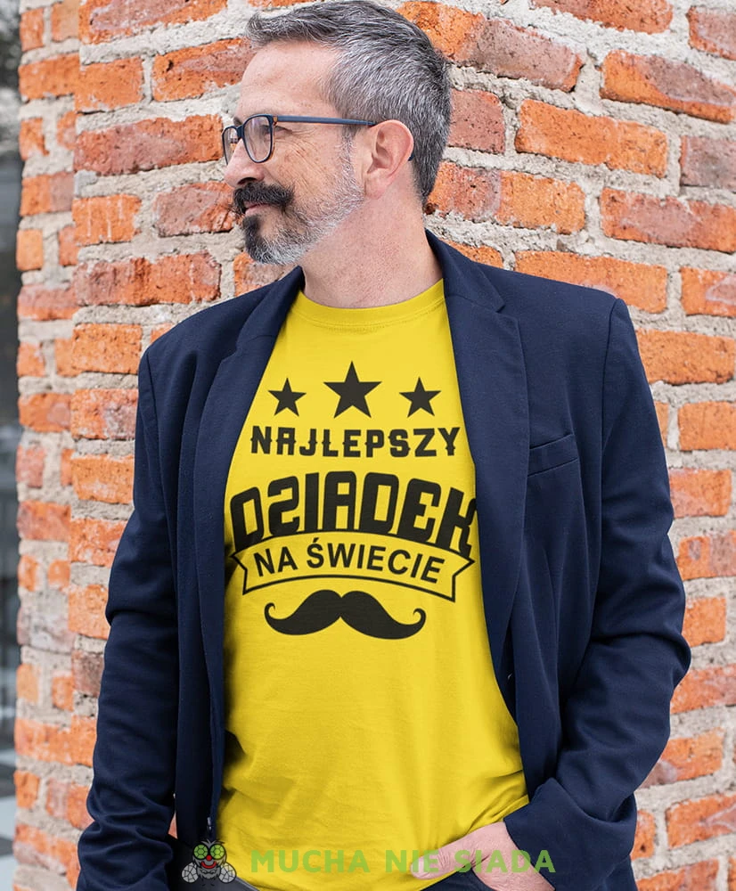 najlepszy dziadek na świecie żółta koszulka męska dla dziadka, na urodziny, na dzień dziadka, na prezent.jpg.png.jpg