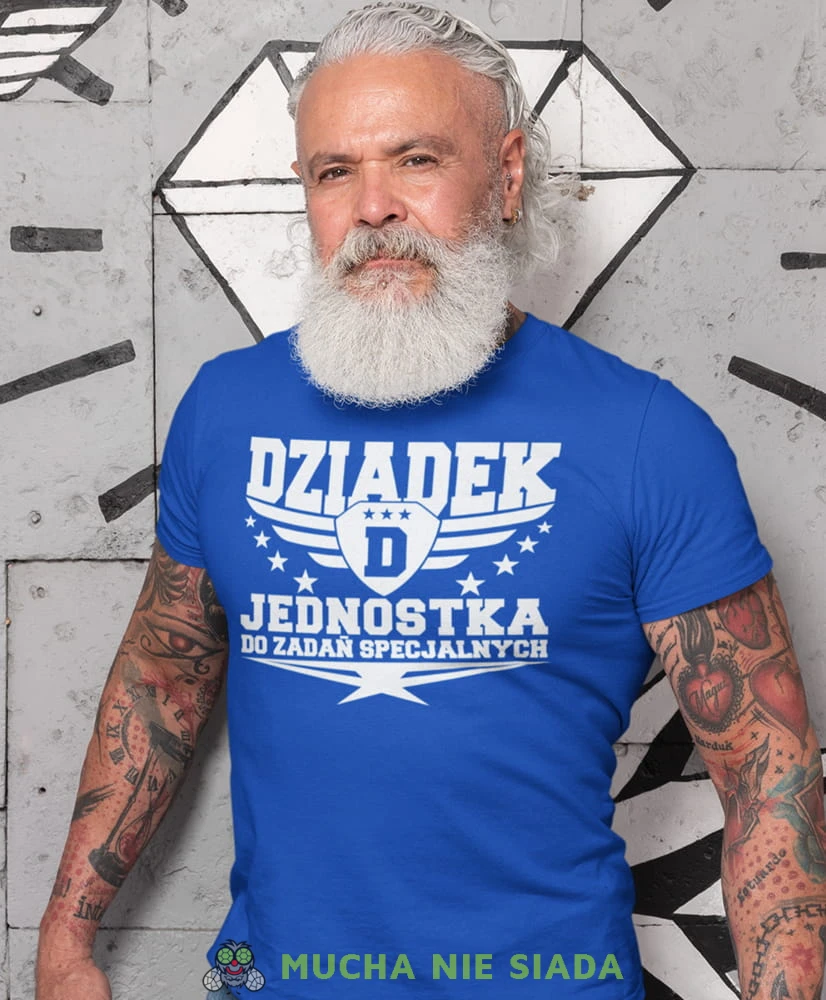 dziadek jednostka do zadań specjalnych niebieska koszulka męska dla dziadka, na urodziny, na dzień dziadka, na prezent.jpg