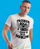 prosiłem Boga o anioła i zesłał mi moją dziewczynę, biała męska koszulka dla chłopaka, koszulka z nadrukiem, na prezent, na urodziny.jpg