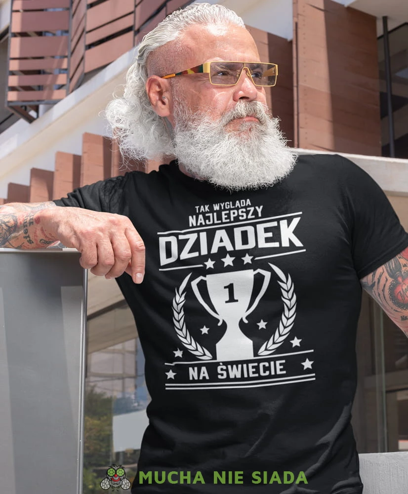 tak wygląda najlepszy dziadek na świecie, czarna koszulka męska dla dziadka, na urodziny, na dzień dziadka, na prezent.jpg