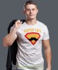 super tata wąsy, biała męska koszulka dla taty, koszulka z nadrukiem, na prezent, na urodziny.jpg