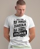 tata i syn nie zawsze się zgadzają ale zawsze się kochają, biała męska koszulka dla taty, koszulka z nadrukiem, na prezent, na urodziny.jpg