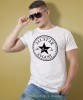 All star born in... Męska koszulka urodzinowa biała