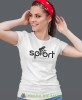 rowerzystka sport, biała damska koszulka rowerowa z nadrukiem, na rower, fajna koszulka dla rowerzystki, na co dzień, na prezent.jpg