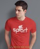rowerzysta sport, czerwona męska koszulka rowerowa z nadrukiem, na rower, na co dzień, na prezent, fajna koszulka dla chłopaka, rower, rowerzysta.jpg