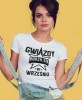 gwiazdy rodzą się... biała damska koszulka urodzinowa z nadrukiem, na urodziny, na prezent.jpg