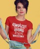 gwiazdy rodzą się... czerwona damska koszulka urodzinowa z nadrukiem, na urodziny, na prezent.jpg
