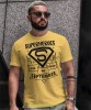 superheroes are born in... żółta męska koszulka urodzinowa, na urodziny, na prezent.jpg