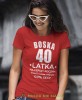 boska limitowana edycja 100% sexy, czerwona damska koszulka urodzinowa z nadrukiem, na urodziny, na prezent.jpg