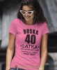 boska limitowana edycja 100% sexy, różowa damska koszulka urodzinowa z nadrukiem, na urodziny, na prezent.jpg