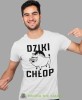 dziki chłop, biała męska koszulka z nadrukiem na co dzień, na prezent, fajna koszulka.jpg
