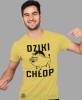 dziki chłop, żółta męska koszulka z nadrukiem na co dzień, na prezent, fajna koszulka.jpg