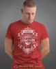 narodziny legendy limited edition, czerwona męska koszulka urodzinowa, na urodziny, na prezent, fajna koszulka, dla chłopaka, dla mężajpg.jpg