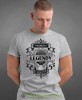 narodziny legendy limited edition, szara męska koszulka urodzinowa, na urodziny, na prezent, fajna koszulka, dla chłopaka, dla mężajpg.jpg