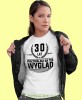 20, 30, 40,50,60,70 lat pracowałam na ten wygląd, biała damska koszulka urodzinowa z nadrukiem, na urodziny, na prezent, dla niej, mucha nie siada-min.jpg