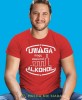 uwaga mogę zawierać alkohol, czerwona męska koszulka z nadrukiem na co dzień, na prezent, fajna koszulka, dla chłopaka, dla męża, dla kolegi, mucha nie siada-min-min.jpg
