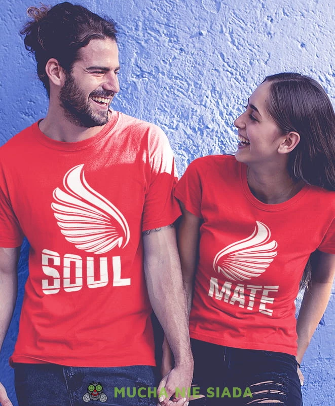 soulmate, czerwone koszulki dla par, dla męża, dla żony, walentynki, fajne koszulki, t-shirty dla par, dla chłopaka, dla dziewczyny, prezent dla narzeczonego, prezent dla narzeczonej, mucha nie siada.jpg