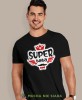 super tata, czarna koszulka, dzień taty, koszulka dla ojca, koszulka na dzień ojca, t-shirt dla taty, prezent dla taty, koszulka męska, mucha nie siada.jpg