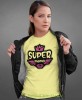 super mama, żółta koszulka dla mamy, mama, na prezent dla mamy, na prezent, koszulki dla mamy, dzień matki, mucha nie siada.jpg
