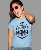 Super Mama koszulka dla mamy, jasnoniebieska koszulka, mama, na prezent dla mamy, na prezent, koszulki dla mamy, dzień matki, mucha nie siada.jpg