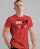 ćpaj tylko sport biegi, czerwona koszulka na siłownię, męska koszulka, koszulka sportowa, na sport, gym, na siłownię.jpg