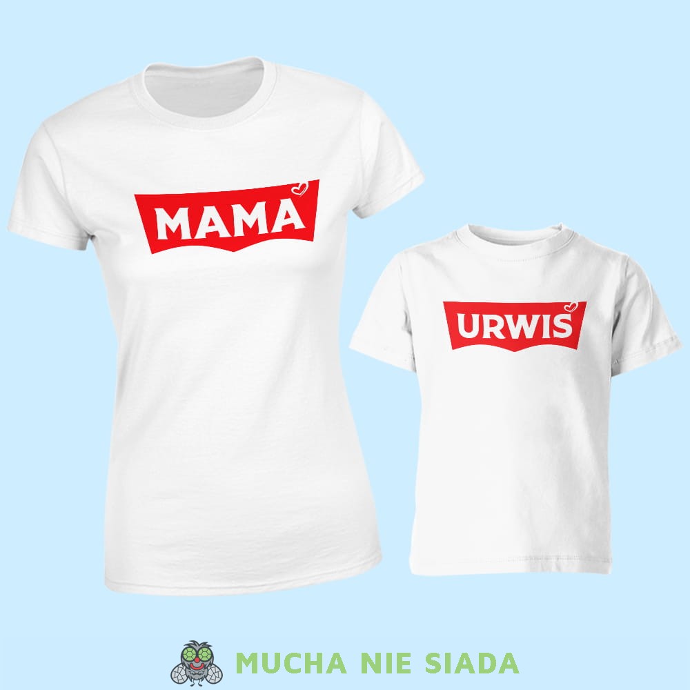 Koszulki dla dla mamy i córki - Mama urwis