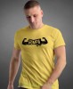 pompa, żółta koszulka na siłownię, męska koszulka, koszulka sportowa, na sport, gym, na siłownię.jpg