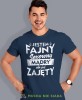 jestem fajny sexowny mądry ale już zajęty, granatowa męska koszulka z nadrukiem na co dzień, na prezent, fajna koszulka, dla chłopaka, dla męża, mucha nie siada opis.jpg