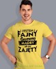 jestem fajny sexowny mądry ale już zajęty, żółta męska koszulka z nadrukiem na co dzień, na prezent, fajna koszulka, dla chłopaka, dla męża, mucha nie siada opis.jpg