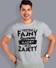 jestem fajny sexowny mądry ale już zajęty, szara męska koszulka z nadrukiem na co dzień, na prezent, fajna koszulka, dla chłopaka, dla męża, mucha nie siada opis.jpg