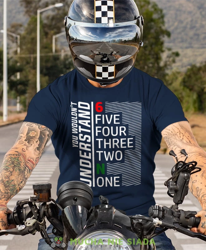 You Wouldn't Understand, granatowa koszulka motocyklowa męska, koszulka dla motocyklisty, na motocykl, na prezent dla miłośnika motocykli, motocykl.jpg