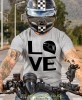 LOVE kask motocyklowy, szara koszulka motocyklowa męska, koszulka dla motocyklisty, na motocykl, na prezent dla miłośnika motocykli, motocykl.jpg
