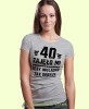 20, 30, 40, 50, 60, 70, 80 zajęło mi żeby wyglądać tak dobrze, szara damska koszulka urodzinowa z nadrukiem, na urodziny, na prezent, dla niej, mucha nie siada, mns.jpg