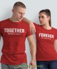 Together Forever imiona, czerwone koszulki dla par, dla męża, dla żony, walentynki, fajne koszulki, t-shirty dla par, mucha nie siada, mns.jpg