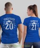 Together since Serca, niebieskie koszulki dla par, dla męża, dla żony, walentynki, fajne koszulki, t-shirty dla par, mucha nie siada, mns.jpg