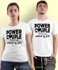 Power couple powered by god, białe koszulki dla par, dla męża, dla żony, walentynki, fajne koszulki, t-shirty dla par, mucha nie siada, mns.jpg