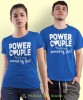 Power couple powered by god, niebieskie koszulki dla par, dla męża, dla żony, walentynki, fajne koszulki, t-shirty dla par, mucha nie siada, mns.jpg