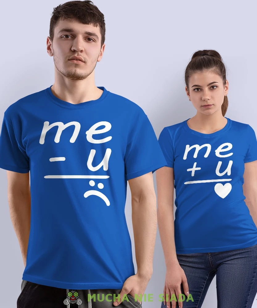 Me U, niebieskie koszulki dla par, dla męża, dla żony, walentynki, fajne koszulki, t-shirty dla par, mucha nie siada, mns.jpg