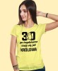 Po 20 30 40 50 60 70 80 czuję się jak królowa, żółta damska koszulka urodzinowa z nadrukiem, na urodziny, na prezent, dla niej, mucha nie siada, mns.jpg